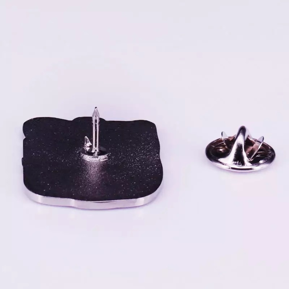 Nightmare Before Christmas Silver Enamel Pin - Picture 4 of 5